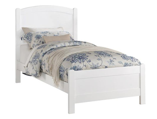 Helene White Twin Bed