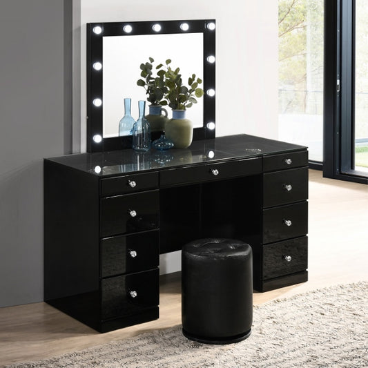 Avery Black Vanity