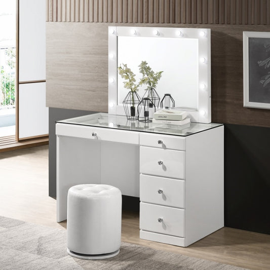 Morgan White Vanity