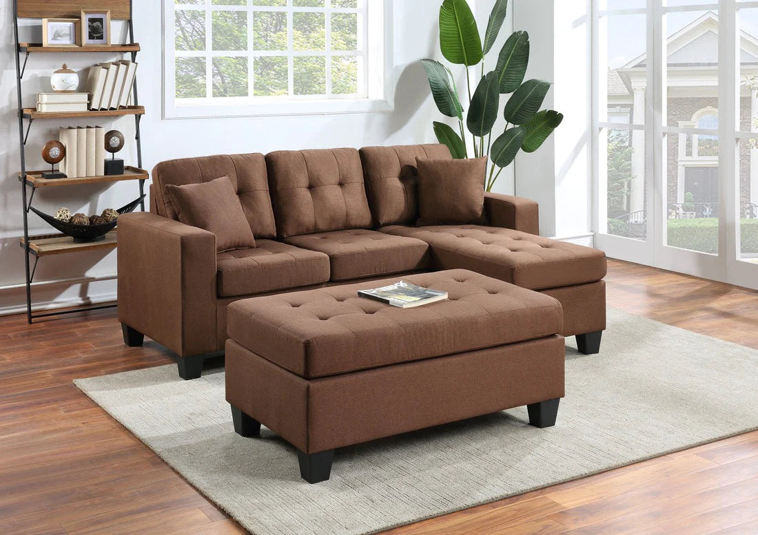 Nahomi Sofa Chase with Ottoman